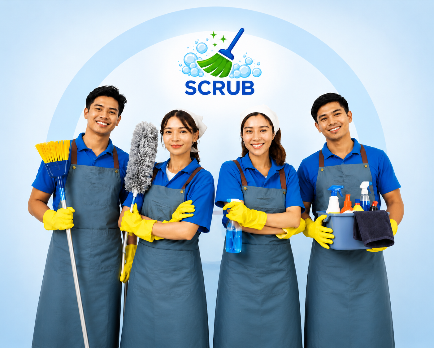Scrub Cleaning Team